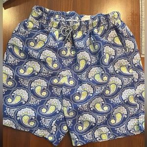 Peter Millar Men’s paisley print bathing suit